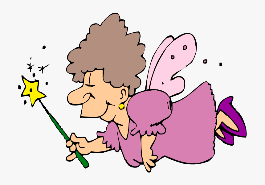 Fairy Godmother Clipart Free - Clip Art Fairy Godmother, HD Png Download, Free Download