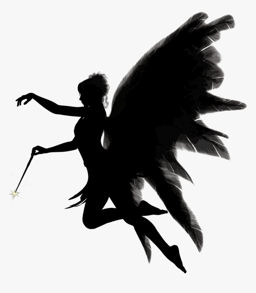 Practical Data Science - Angel Images Black And White, HD Png Download, Free Download