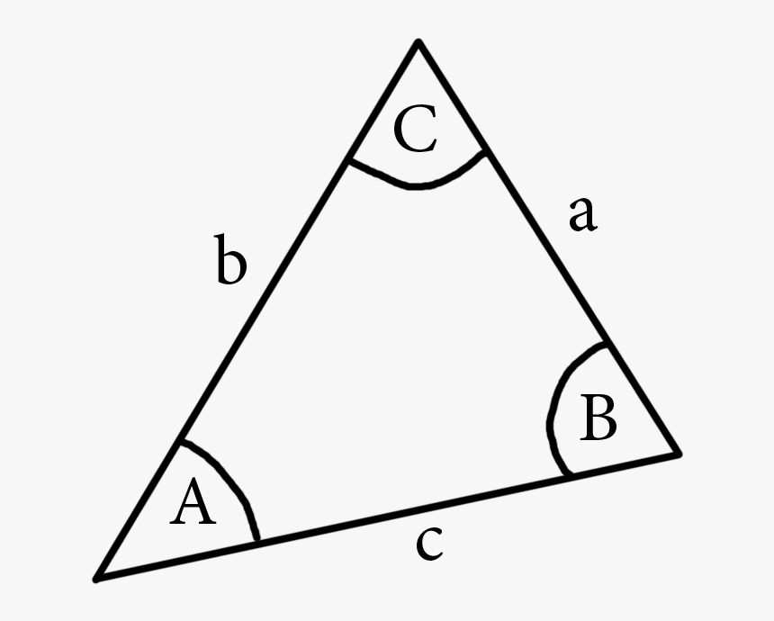 Triangle Abc - Real Life Non Right Angled Triangles, HD Png Download, Free Download