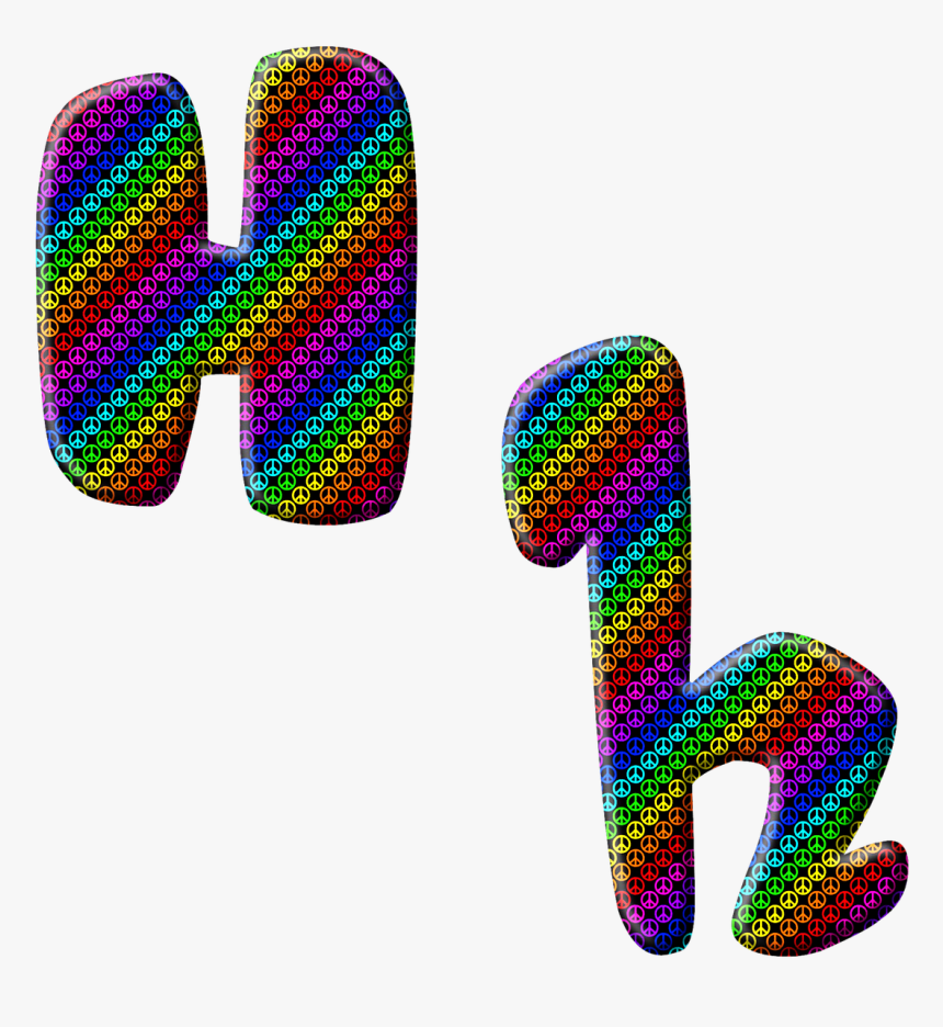 Alphabet Letter Abc H Png Image - Alphabet Design Clipart, Transparent Png, Free Download