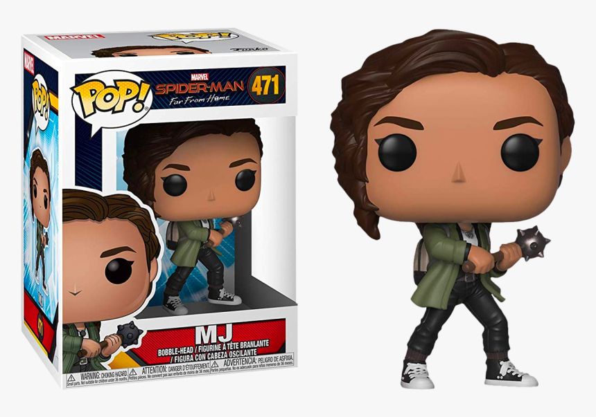 Far From Home - Spider Man Far From Home Funko Pop Mj, HD Png Download, Free Download