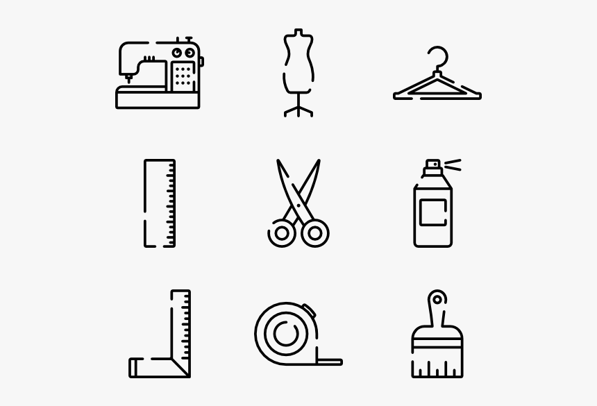 Sewing - Line Art, HD Png Download, Free Download