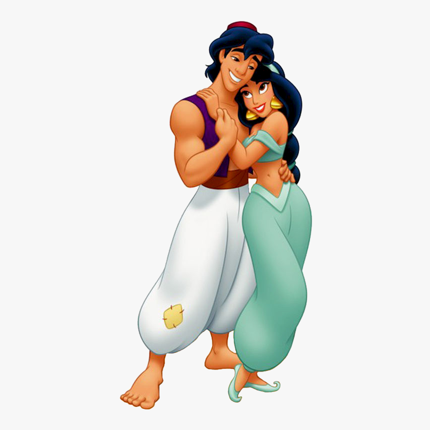 Download Aladdin Png Transparent Picture - Jasmine And Aladdin Cartoon, Png Download, Free Download