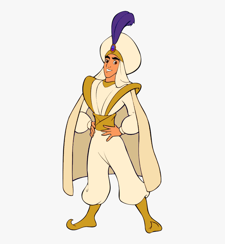 Aladdin As Prince Ali - Aladdin Character, HD Png Download, Free Download