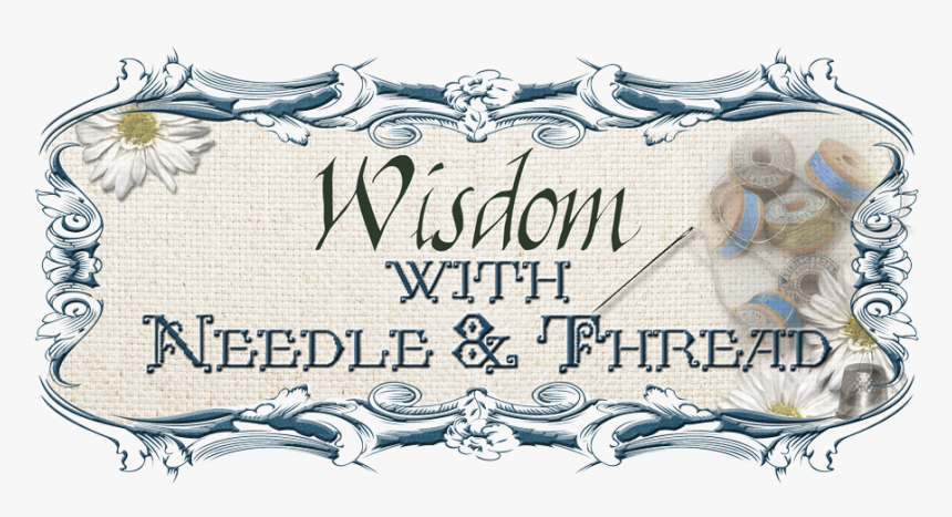 Wisdom With Needle And Thread - Poster, HD Png Download, Free Download