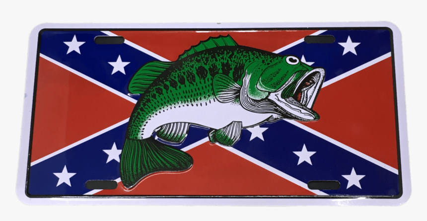 Rebel Flag With Bass, HD Png Download, Free Download