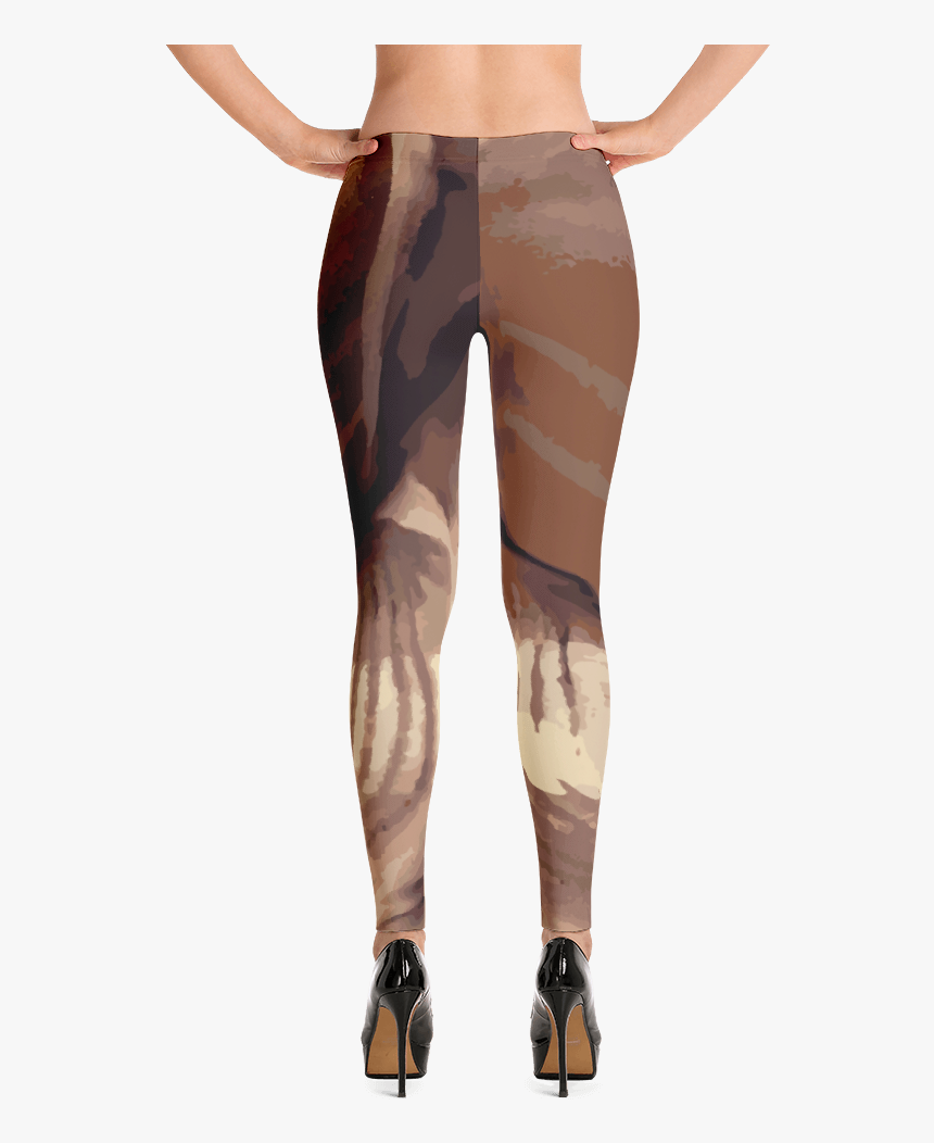 Gold Paint Fine Art Leggings - Leggings, HD Png Download, Free Download