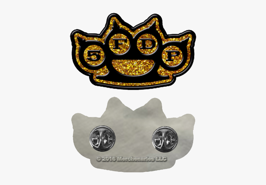Brass Knuckles Pin - Five Finger Death Punch Pin, HD Png Download, Free Download