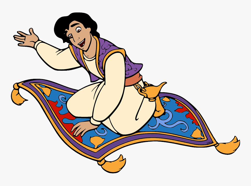 Transparent Rug Clipart - Aladino Y La Alfombra Magica, HD Png Download, Free Download