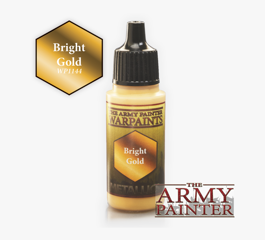 Bright Gold Paint - The Army Painter Warpaints, HD Png Download, Free Download