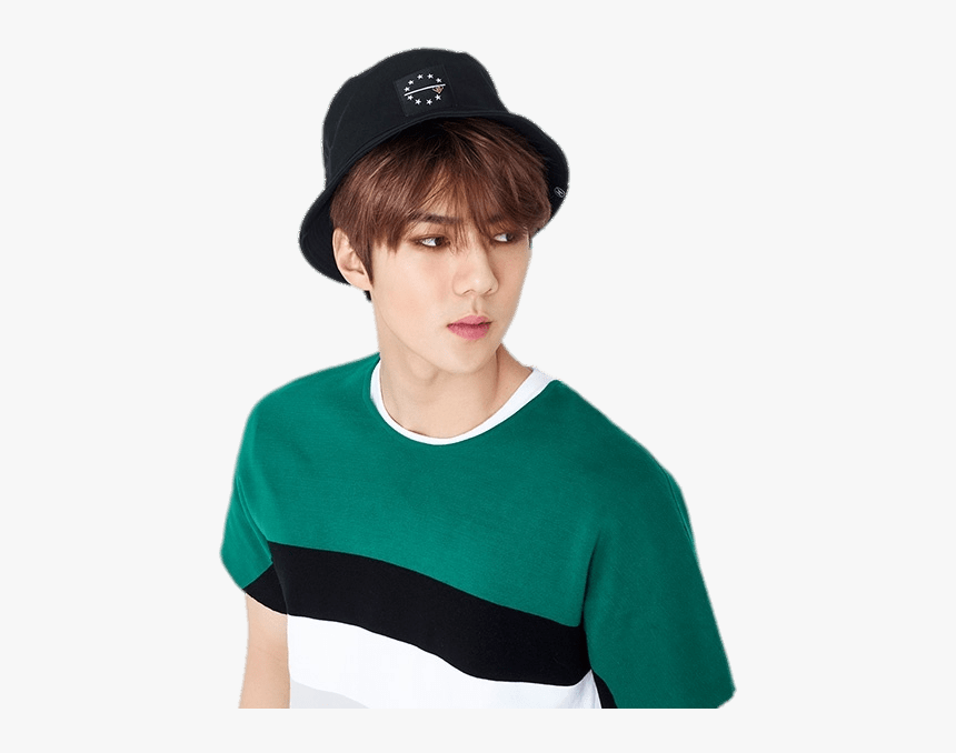 Exo Sehun Wearing Hat - Transparent Sehun Png, Png Download, Free Download