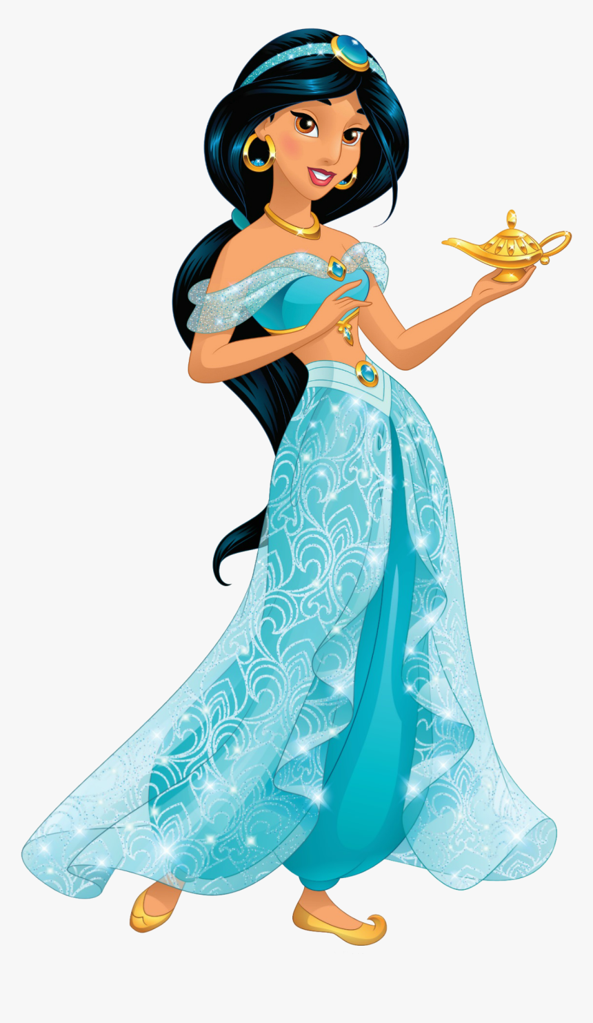 Transparent Aladdin Clipart - Jasmine Disney Princess Png, Png Download, Free Download