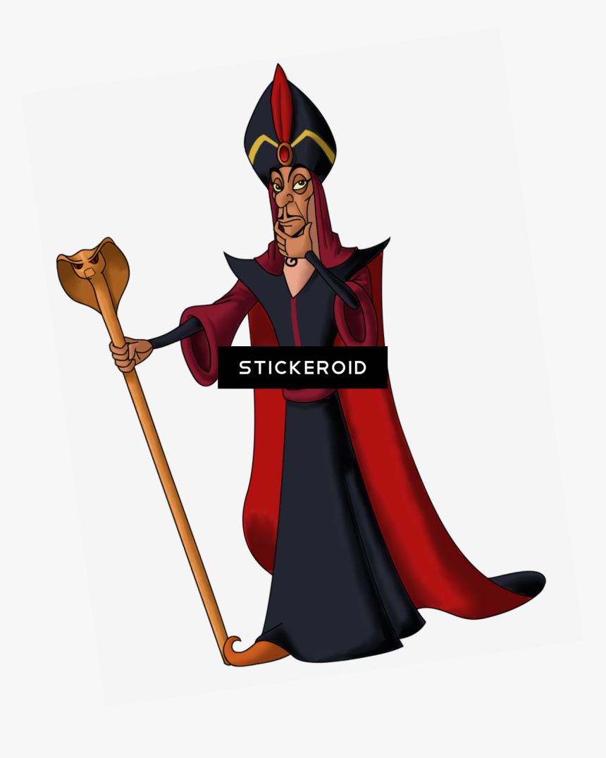 Jafar Aladdin Cartoons Disney - Aladdin Jafar Transparent, HD Png Download, Free Download