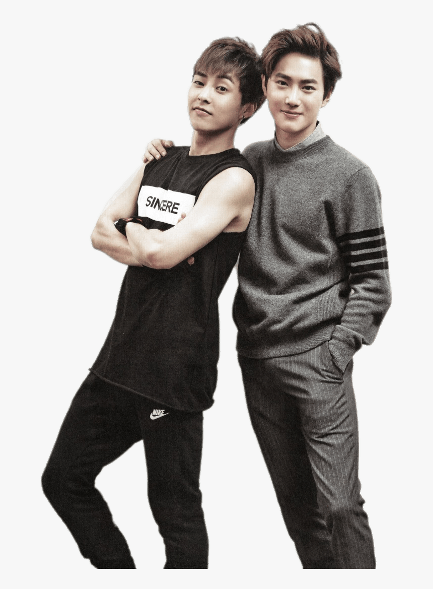 Exo Suho And Xiumin, HD Png Download, Free Download