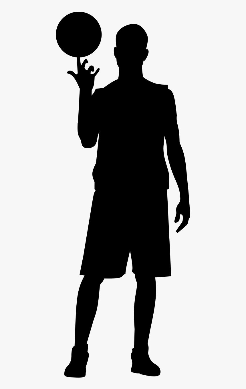 Nba Basketball Silhouette, HD Png Download, Free Download