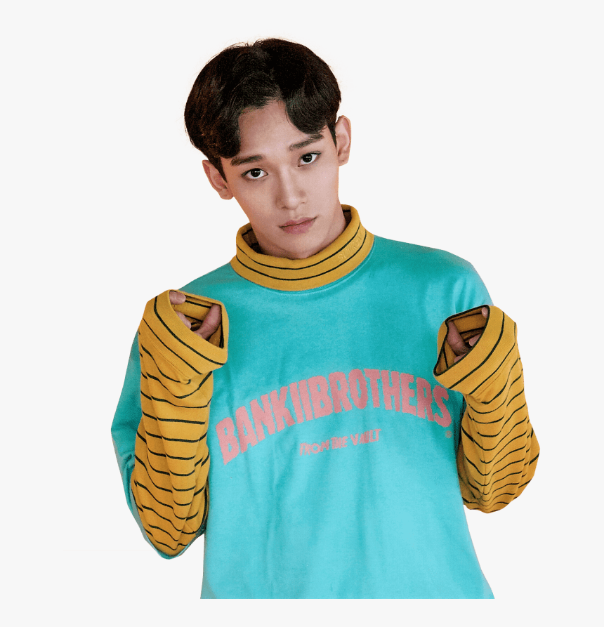 Exo Chen Hands In Sweater Clip Arts - Exo Lucky One Chen, HD Png Download, Free Download