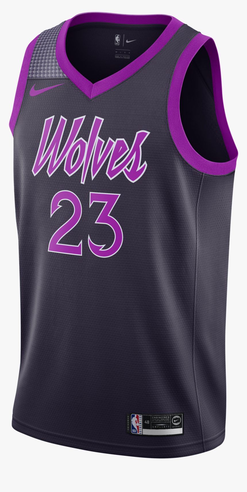 Nike Nba Minnesota Timberwolves Jimmy Butler Swingman Minnesota Timberwolves Purple Jersey Hd Png Download Kindpng