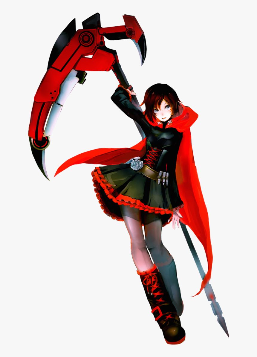 Transparent Ruby Rose Png - Rwby Scythe, Png Download, Free Download