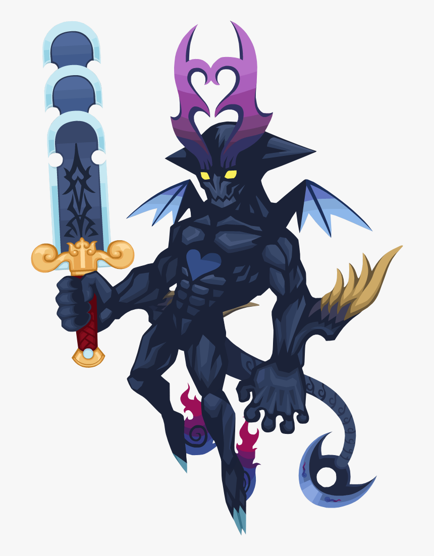 Kingdom Hearts Demon Heartless, HD Png Download, Free Download