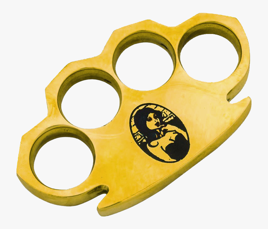 Hot Vamp Heavy Duty Real Brass Knuckle Paper Weight - Handgun, HD Png Download, Free Download