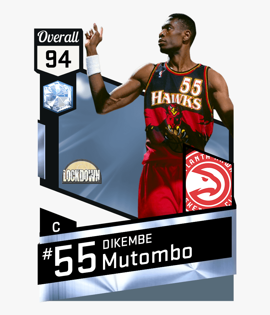 Dikembe Mutombo 2kmt, HD Png Download, Free Download