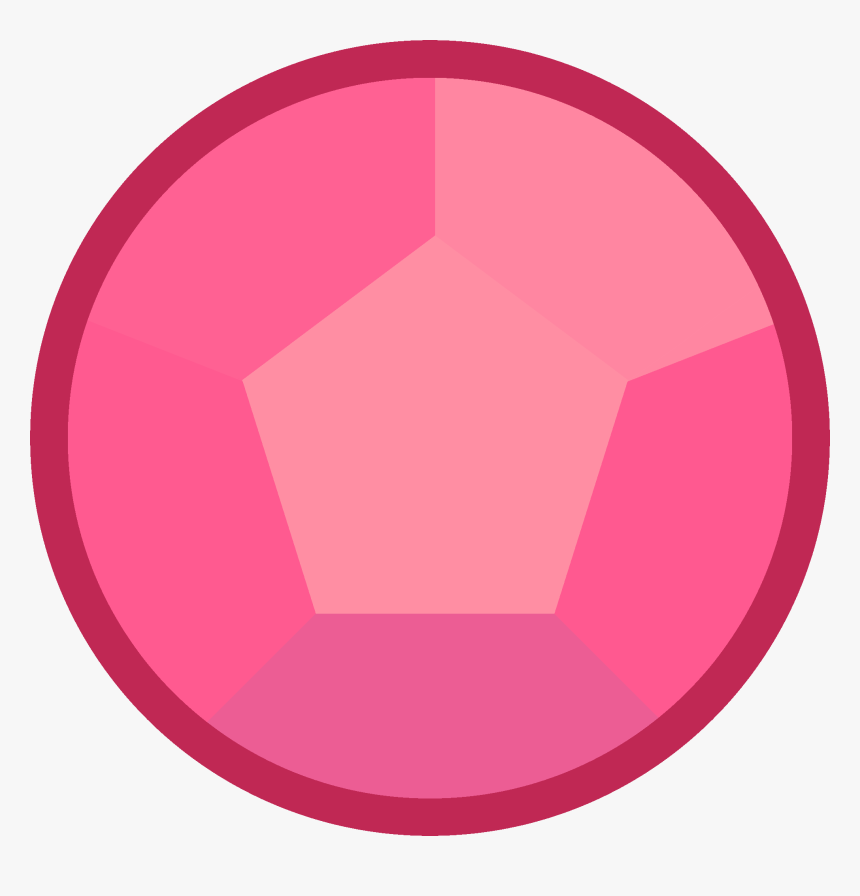 Rose Quartz"s Gem Rose Quartz Steven Universe, Big - Arrow Button, HD Png Download, Free Download