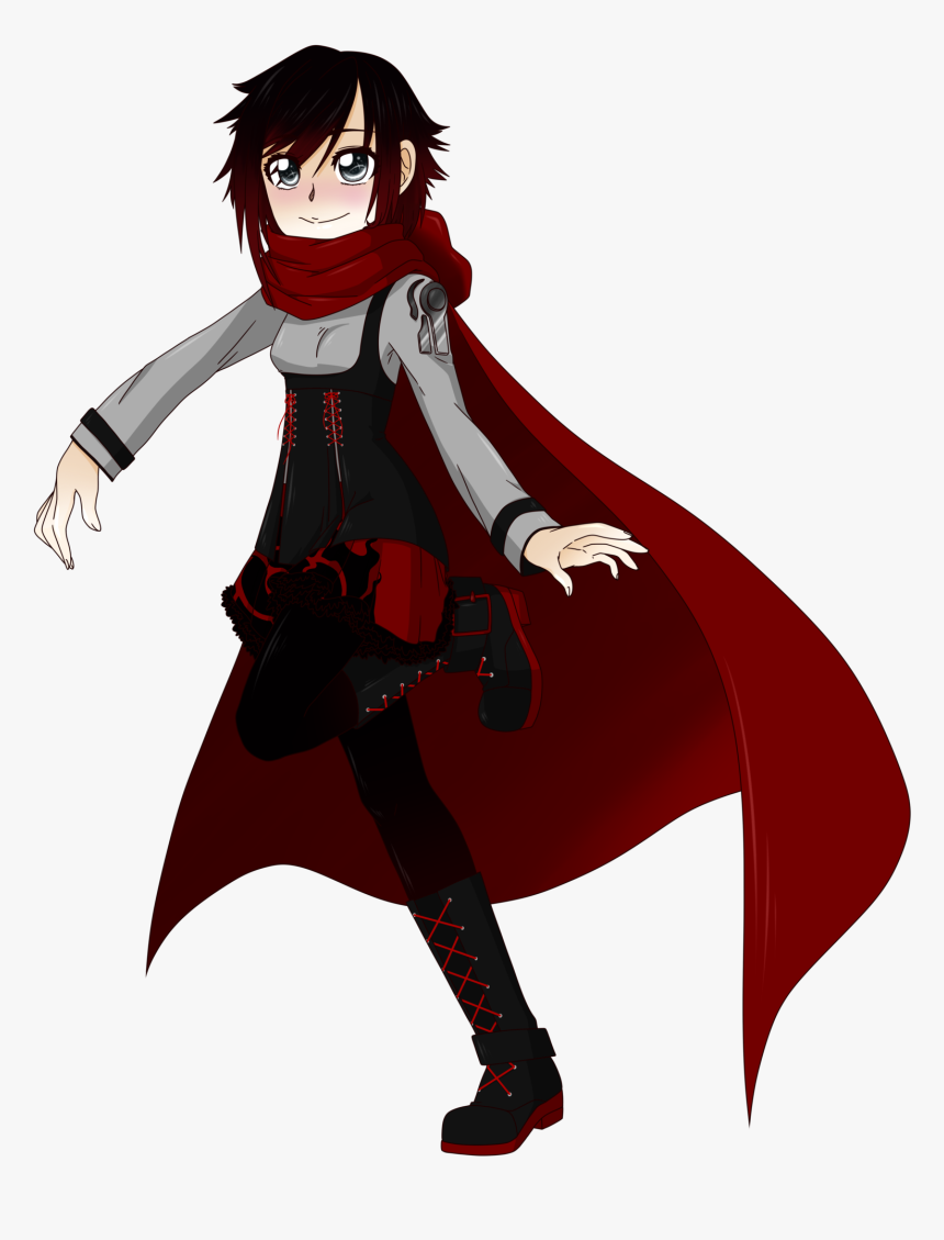 Rwby Outfit Project - Ruby Rose Rwby Outfits, HD Png Download, Free Download