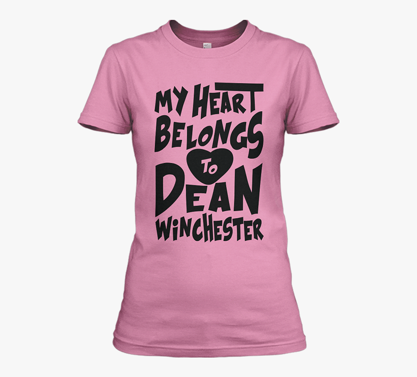 My Heart Belongs To Dean Winchester - Active Shirt, HD Png Download, Free Download