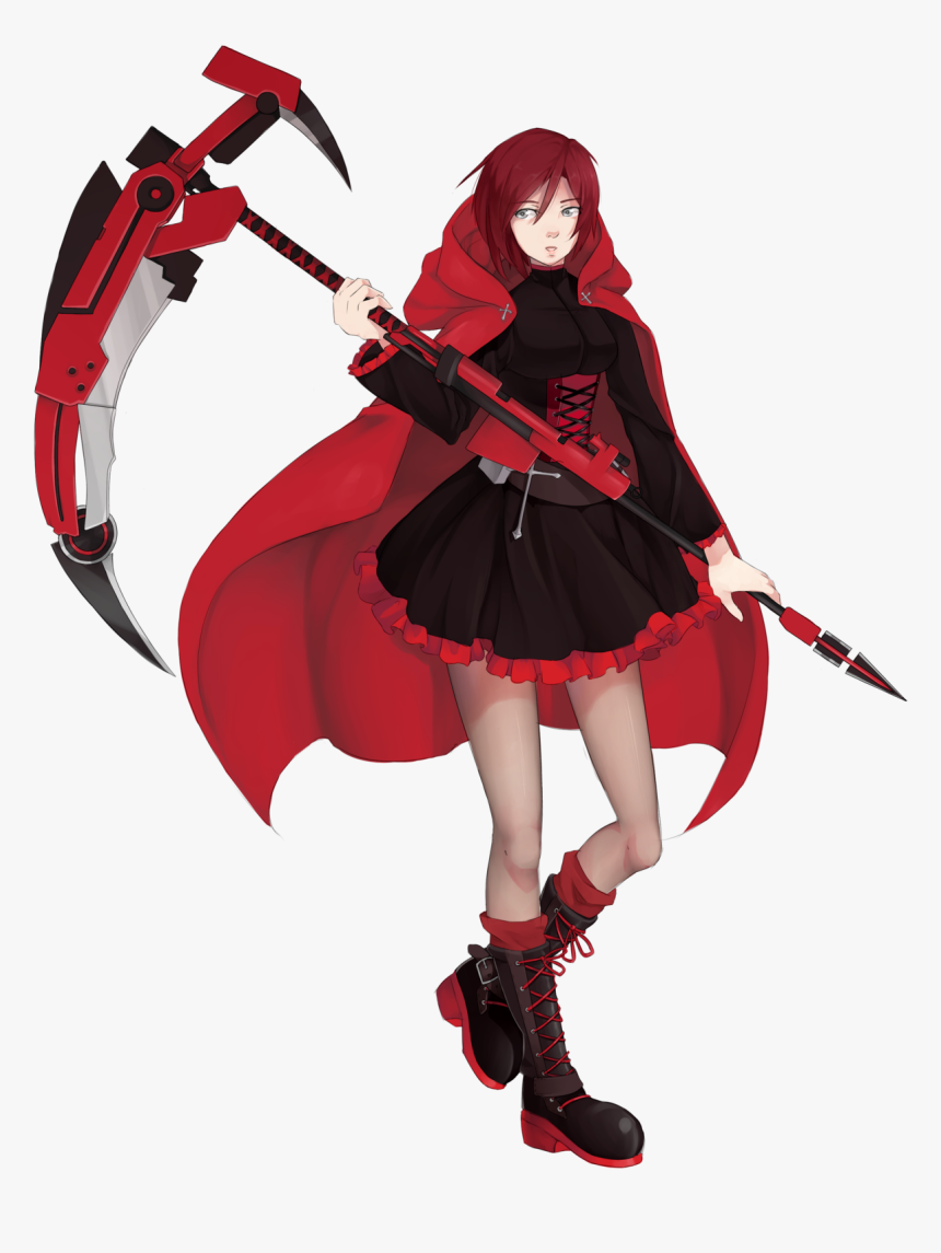 Rwby Ruby Fan Art Png, Transparent Png, Free Download