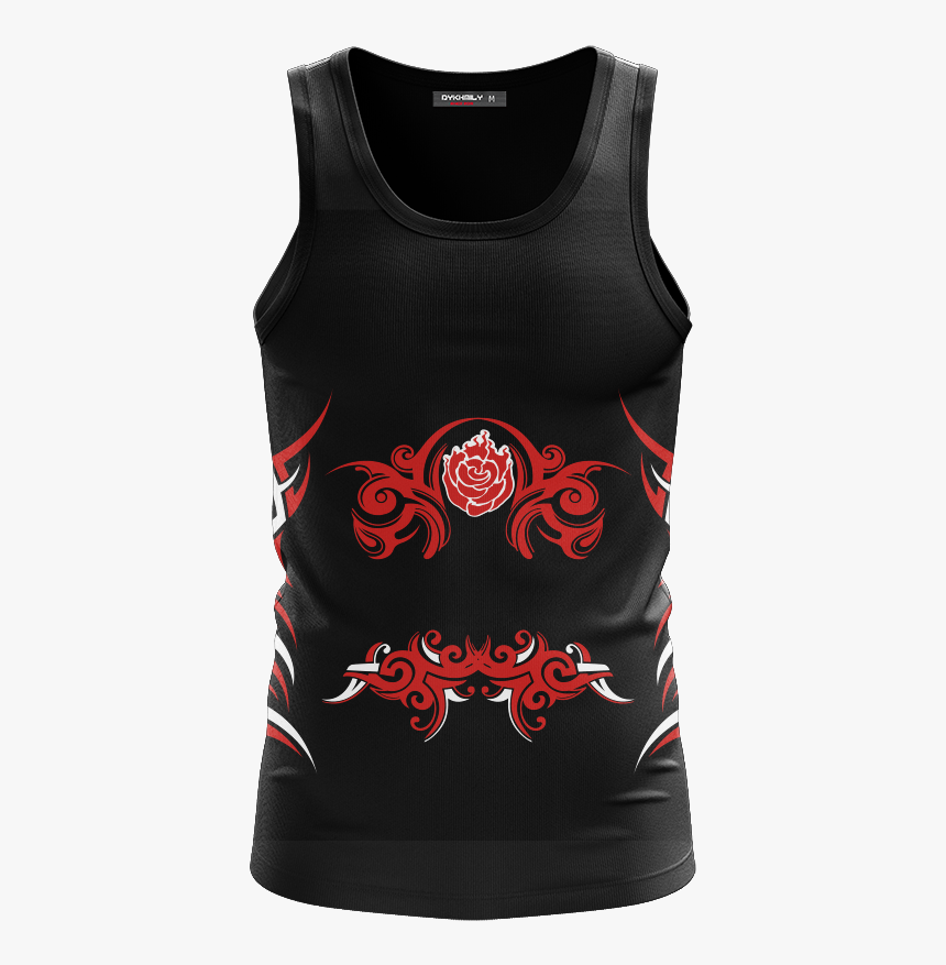 Rwby Ruby Rose Symbol 3d Tank Top - Sweater Vest, HD Png Download, Free Download