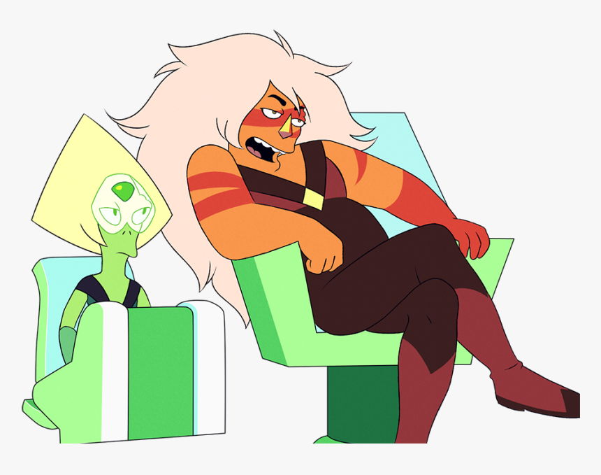 Green Fictional Character Human Behavior Cartoon Male - Steven Universe Jasper Reference, HD Png Download, Free Download