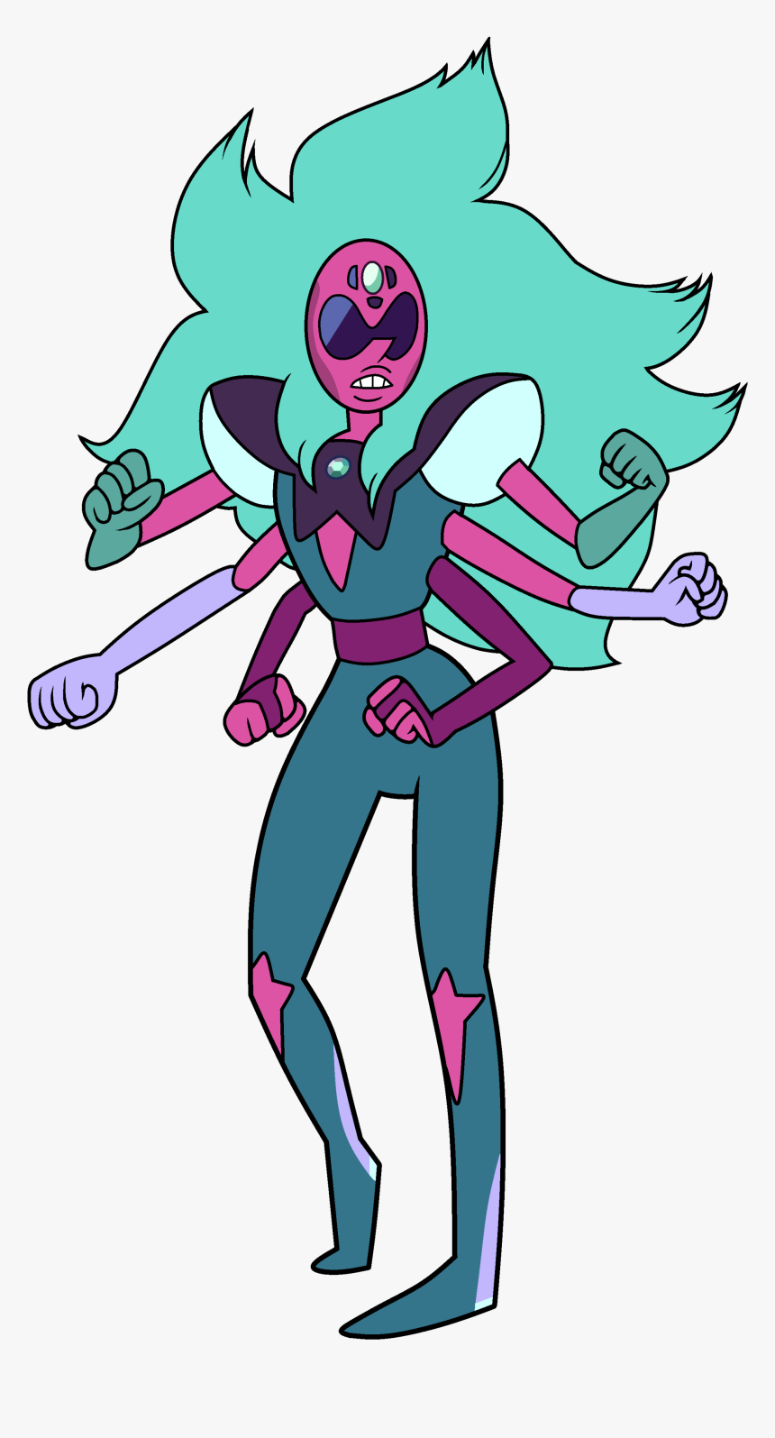 Transparent Gurren Lagann Glasses Png - Steven Universe Fusion Alexandrite, Png Download, Free Download