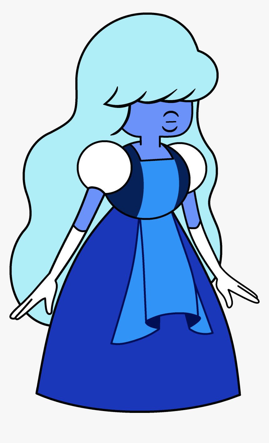 Crystalgem - Sapphire Steven Universe Gem, HD Png Download, Free Download