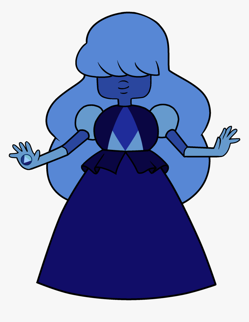 Steven Universe Past Sapphire , Png Download, Transparent Png, Free Download