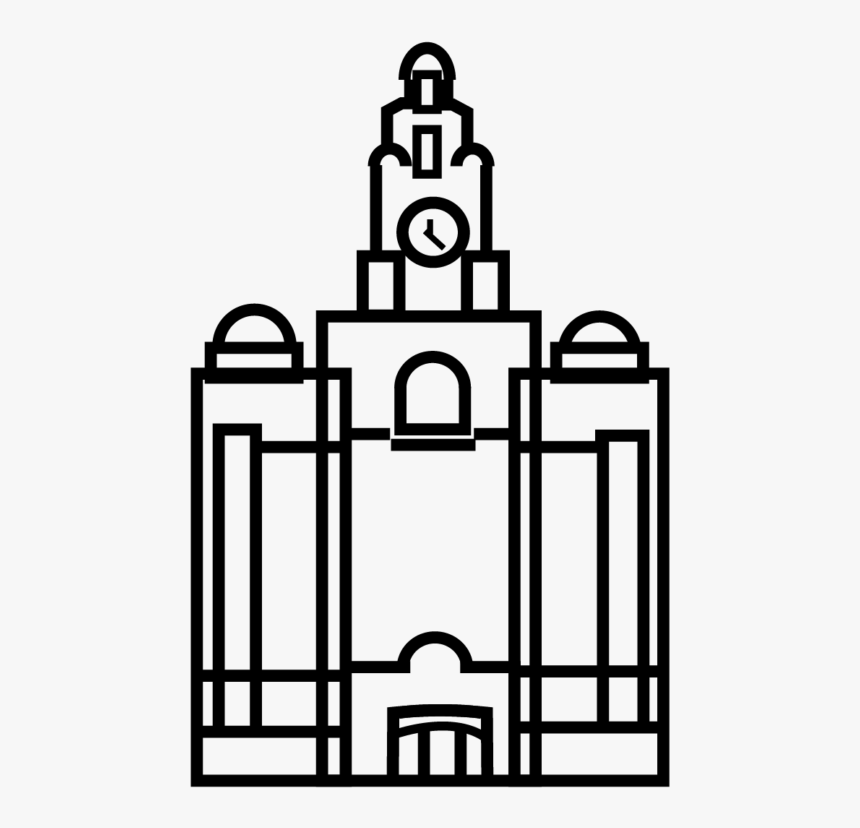 Liver Building Line Drawing, HD Png Download, Free Download