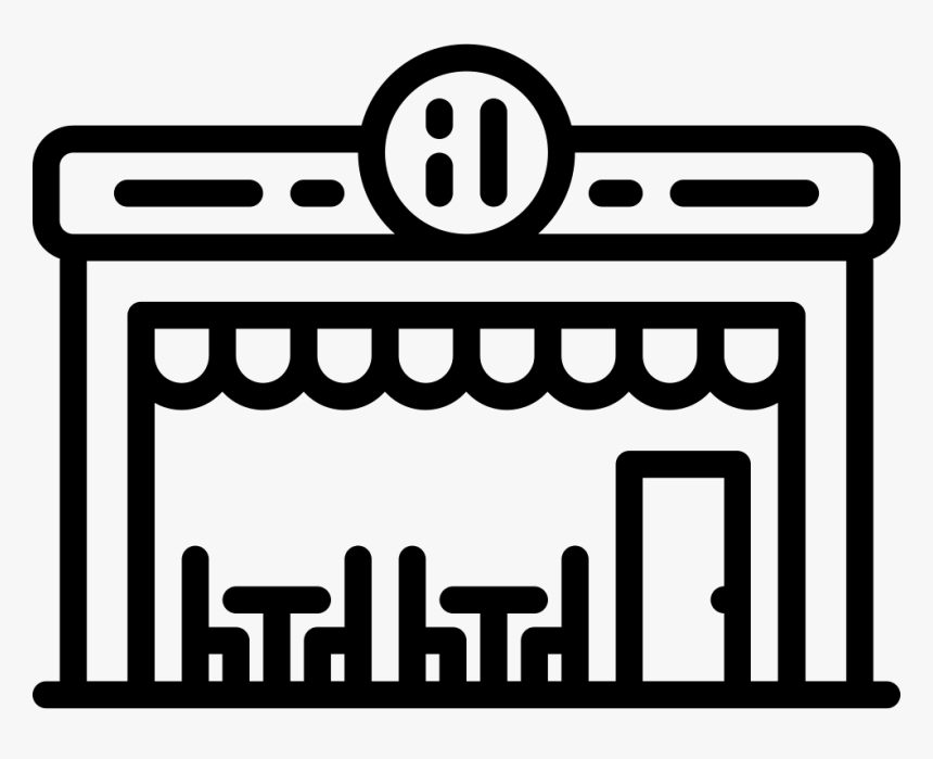 Restaurant Building Svg Png Icon Free Download - Restaurant Icon Png, Transparent Png, Free Download