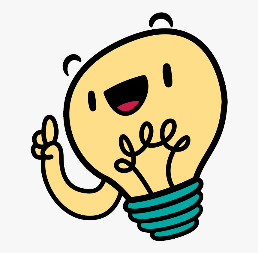 Flood Lights Blog - Cute Light Bulb Drawings, HD Png Download, Free Download
