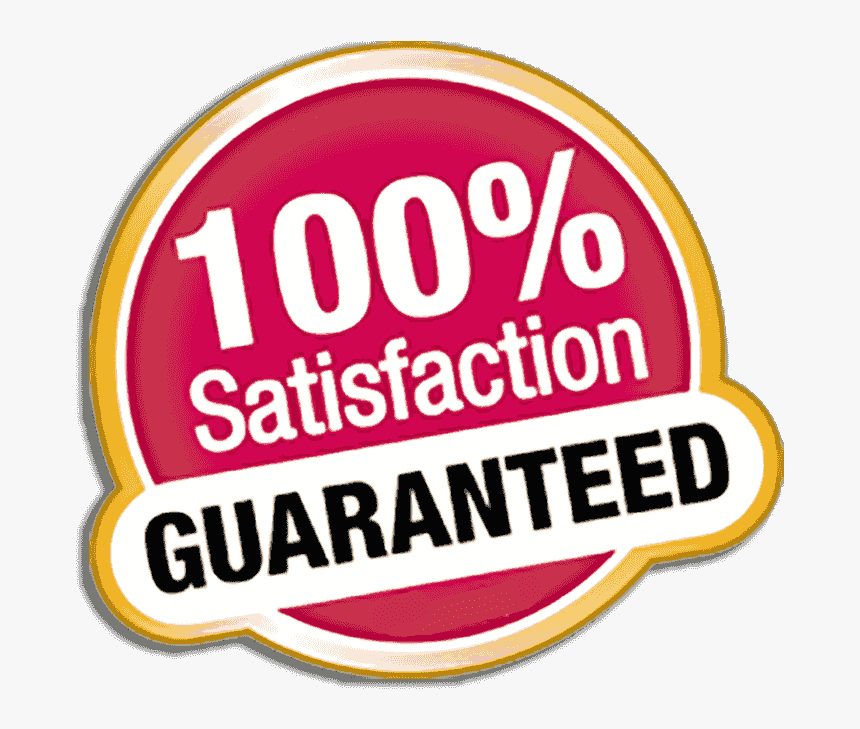 100 Satisfaction Guarantee Png - 100 Satisfaction Guaranteed Png, Transparent Png, Free Download
