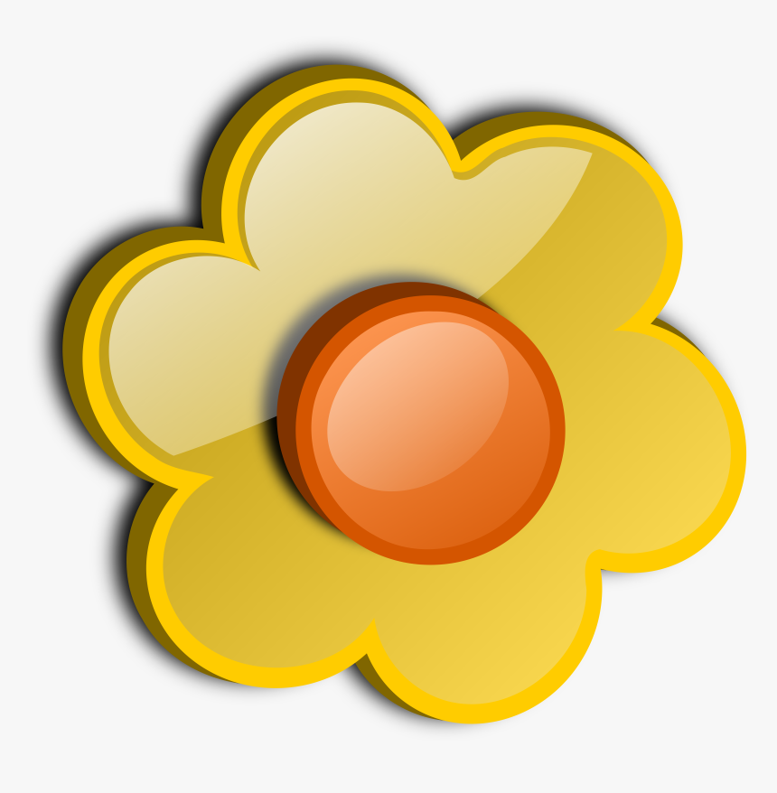 This Free Icons Png Design Of Flower A7 , Png Download - Flower 3d Icon Png, Transparent Png, Free Download