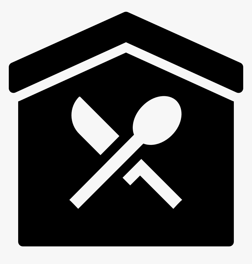 Restaurant Building Symbol Png, Transparent Png, Free Download