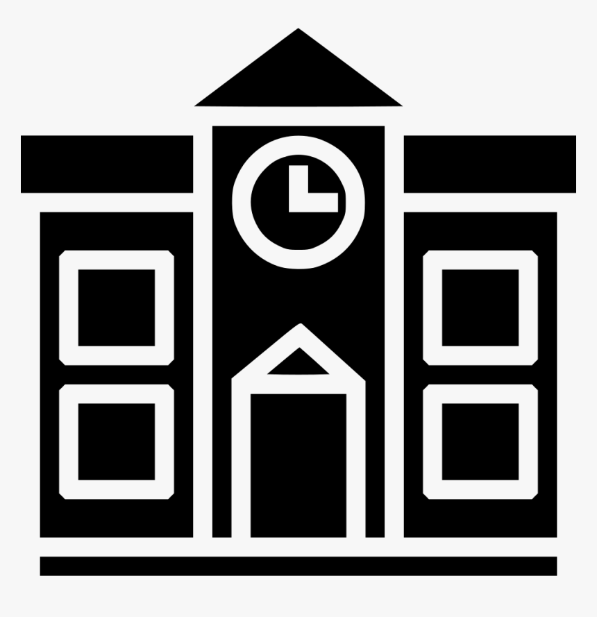 Transparent School Building Png - Symbol School Circle Png, Png Download, Free Download