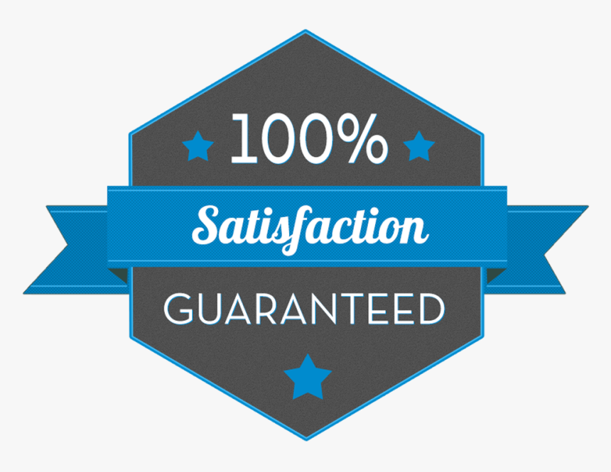 Transparent 100 Satisfaction Guarantee Png - Satisfaction Guaranteed Grey Logo, Png Download, Free Download