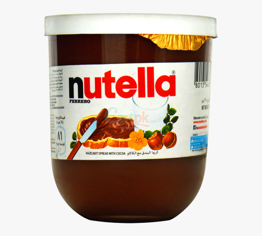 Nutella Chocolate Spread Hazelnut 200g - Nutella 2kg, HD Png Download, Free Download