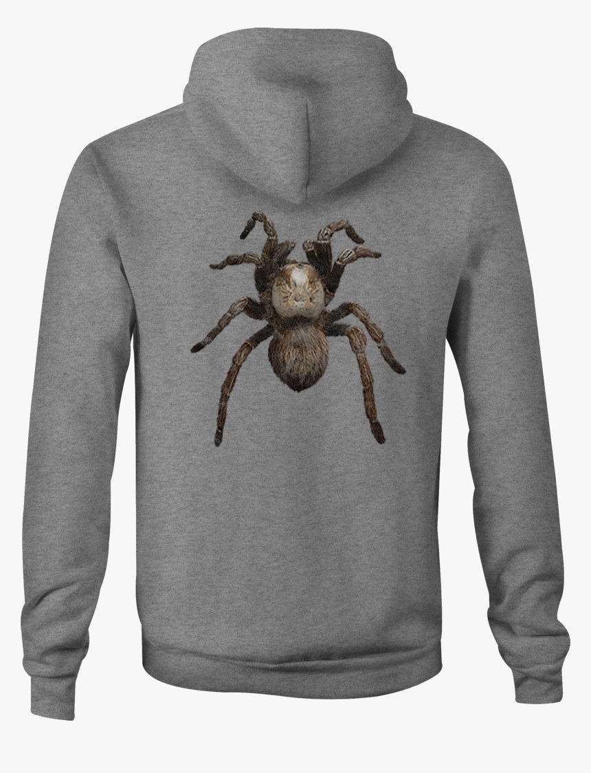 Zip Up Hoodie Spider Tarantula Hooded Sweatshirt Thumbnail - Hoodie, HD Png Download, Free Download
