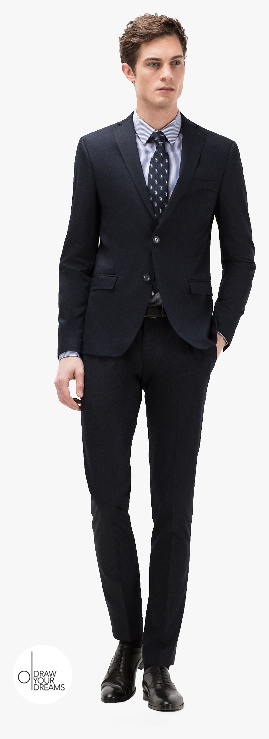 Savile Row Black Suit, HD Png Download, Free Download