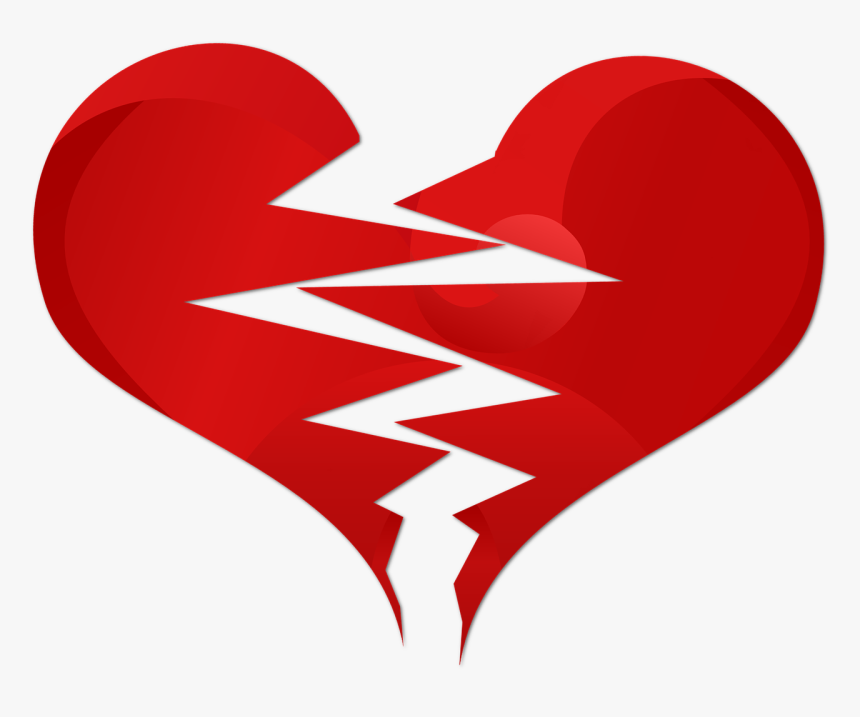 Heart Break No Background, HD Png Download, Free Download