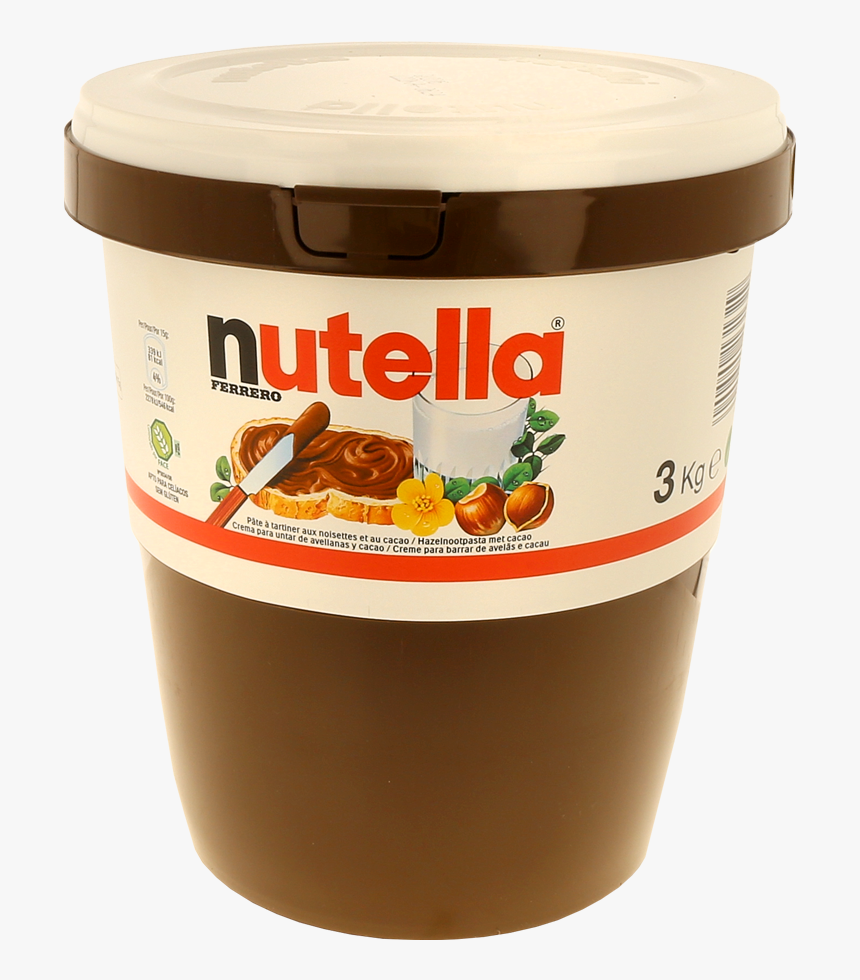 Creme Barrar Nutella 3kg"
 Title="creme Barrar Nutella - Nutella Food Service 3kg, HD Png Download, Free Download