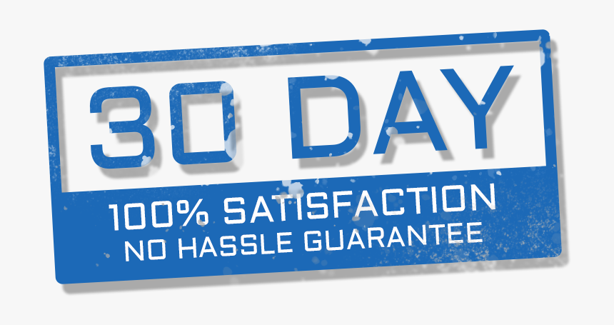 Satisfaction Guarantee - Cobalt Blue, HD Png Download, Free Download