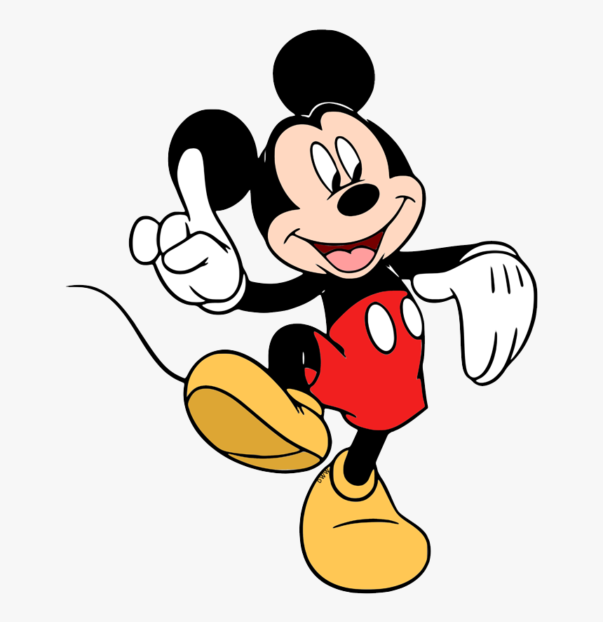 Mickey Mouse Clipart Cartoon - Disney Clipart Mickey Mouse, HD Png Download, Free Download