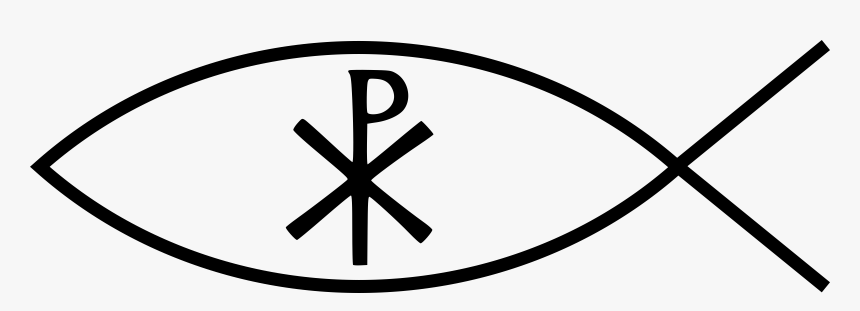 Christian Fish Png - Christian Symbol Fish Png, Transparent Png, Free Download